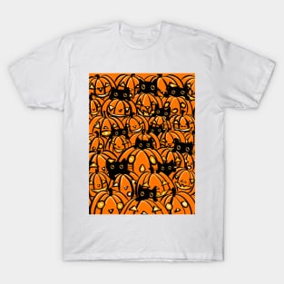 Black Cats and Jack O Lanterns T-Shirt